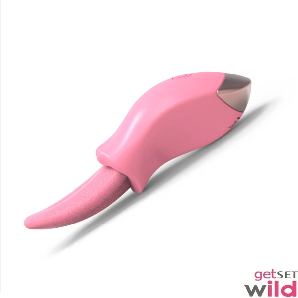 10 Speeds Realistic Licking Tongue Vibrators For Women