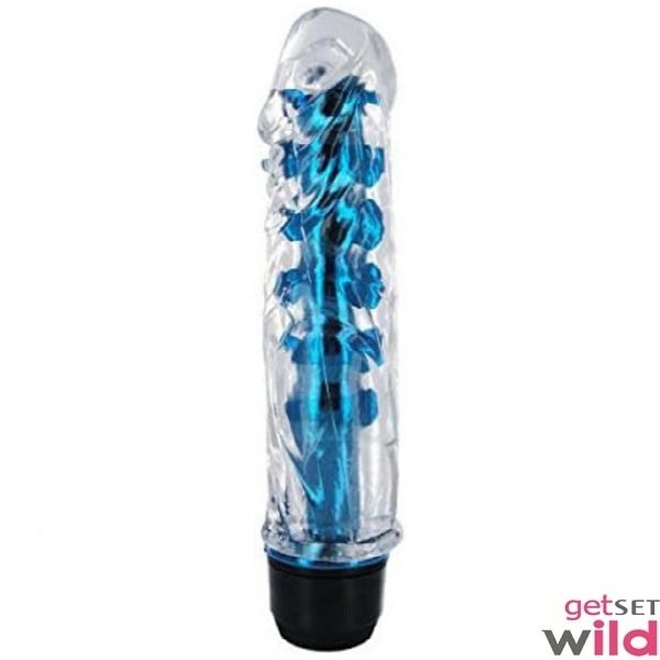 Crystal G-Spot Single Massager Vibrator With Barbed For Female