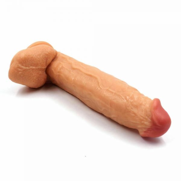 11 Inch Large Thick Realistic Liquid Silicone Dildo With Suction Cup