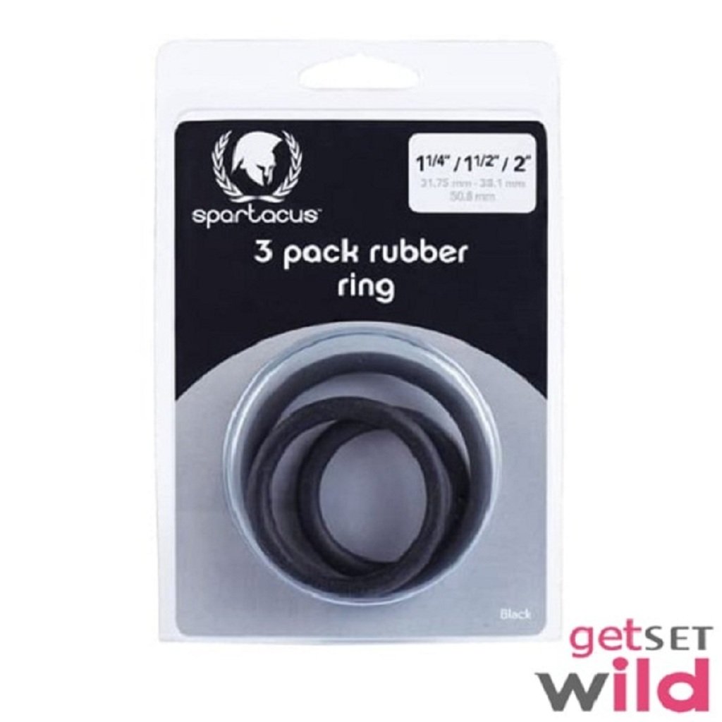 Rubber Cock Ring Set