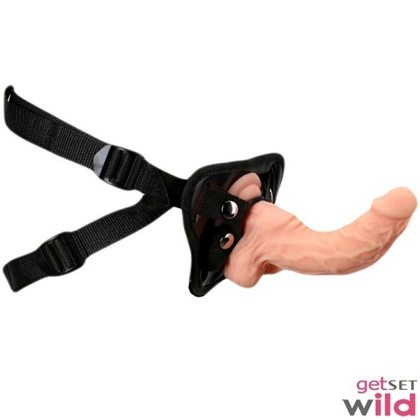 Mars Super Realistic Hollow Strap On Dildo For Men